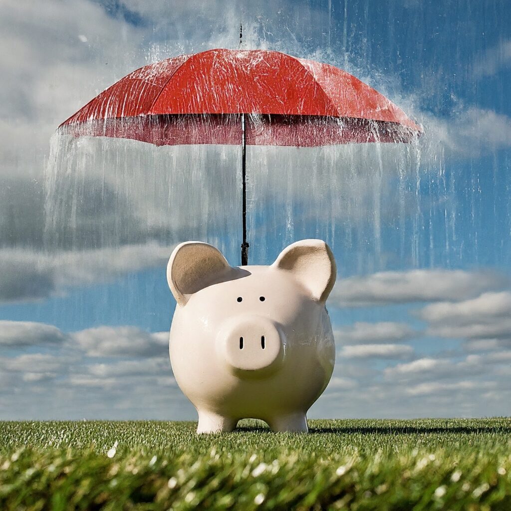 saving for a rainy day