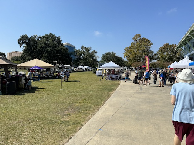 Entertainment at Biloxi seafood festival