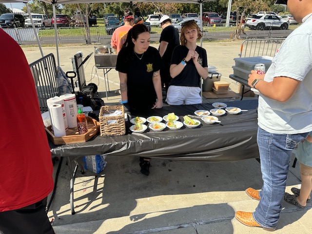 Food at Biloxi seafood festival