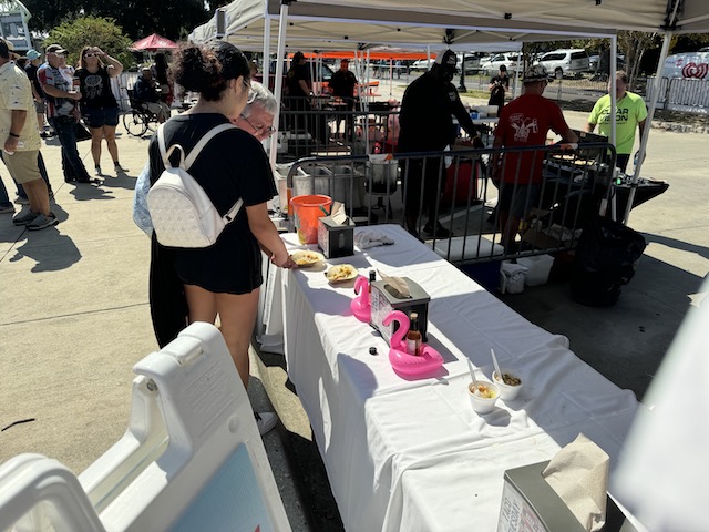 food stands Biloxi seafood festival